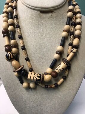 Vintage Trade Bead Necklace